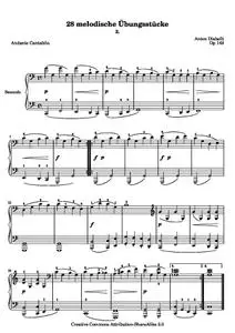 DiabelliA - 28 melodische Übungsstücke (No. 2)