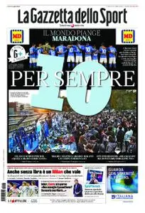 La Gazzetta dello Sport Bergamo – 27 novembre 2020