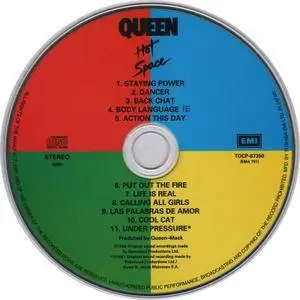 Queen - Hot Space (1982) [Toshiba-EMI TOCP-67350, Japan]