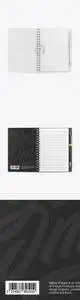 Notebook With Writing Pen Mockup 79143
