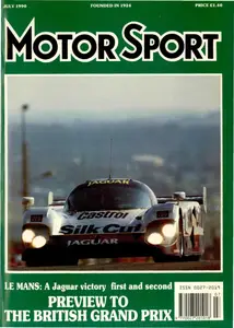 Motor Sport Magazine - July 1990