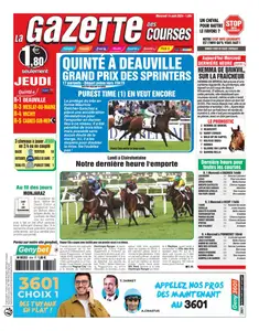 La Gazette des Courses - 14 Août 2024