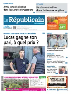 Le Républicain Lot et Garonne - 23 Octobre 2025