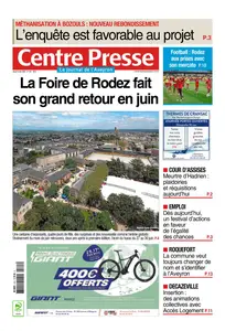 Centre Presse Aveyron - 15 Mai 2025