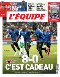 L’equipe du Samedi 21 Septembre 2024