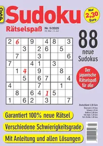 Sudoku Rätselspaß - No.5 2025