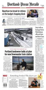 Portland Press Herald - 27 January 2025