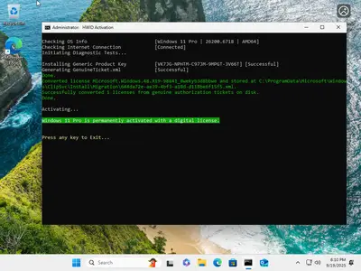 Windows 11 AIO 16in1 25H2 Build 26200.6718 (No TPM Required) Preactivated (Preview)