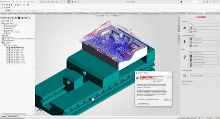 SolidCAM 2025 SP3 HF1 for SolidWorks