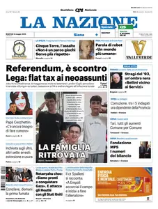 La Nazione Siena - 6 Maggio 2025