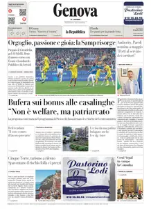 la Repubblica Genova - 13 Aprile 2025