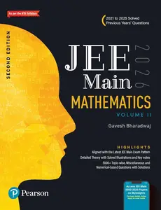 Pearson JEE Main Mathematics Vol 2 – 2026 (2nd Edition)