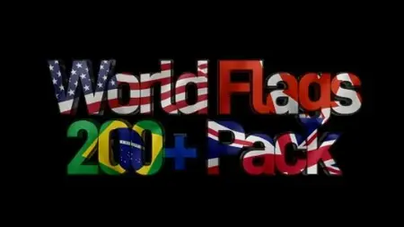 World Flags - 200+ Pack, Motion Graphics