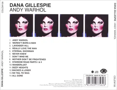 Dana Gillespie - Andy Warhol (1994) Reissue 2010