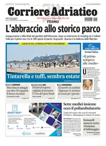 Corriere Adriatico Fermo - 4 Maggio 2025