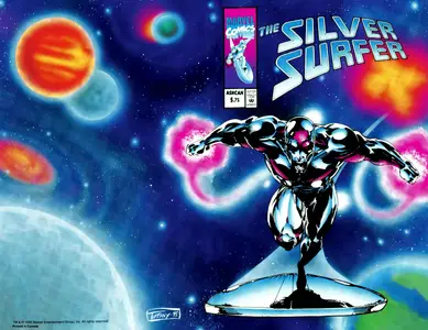 Silver Surfer Ashcan 001 1995 digital Marika