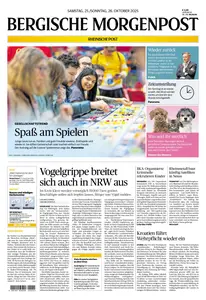 Bergische Morgenpost - 25 Oktober 2025
