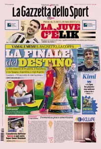 La Gazzetta dello Sport - 17 Luglio 2026