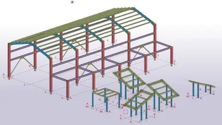 Tekla Structures 2025 Structural Steel Model And Details