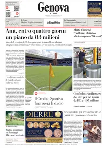 la Repubblica Genova - 19 Luglio 2025