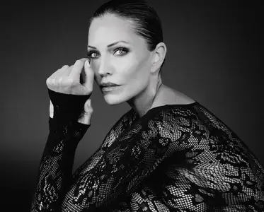 Tricia Helfer by Richard Bernardin for Eclair Magazine August 2025