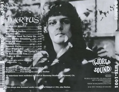 Darius - Darius (1969) [2001, World In Sound, WIS-1001]