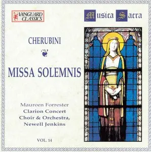 Luigi Cherubini - The Clarion Concerts Orchestra & Chorus / Newell Jenkins - Missa Solemnis in D minor (1971, CD reissue 1996)