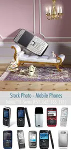 Stock Photo - Nokia E-Series