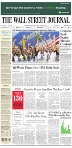 The Wall Street Journal – 08 July 2019