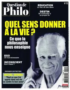 Question de Philosophie - 10 septembre 2019