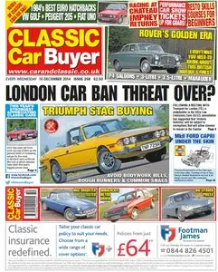 Classic Car Buyer – 10 December 2014