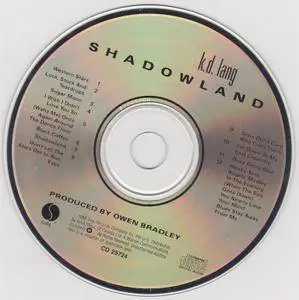 K.D. Lang - Shadowland (1988)