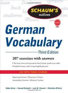 Schaum's Outline of German Vocabulary, 3 edition (repost)