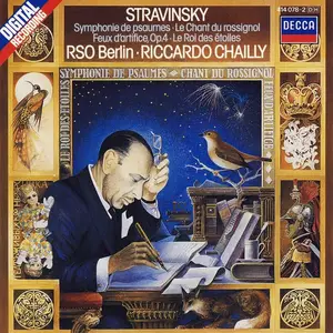 Riccardo Chailly, Radio-Symphonie-Orchester Berlin - Igor Stravinsky: Symphonie de psaumes, Feux d'artifice (1985)