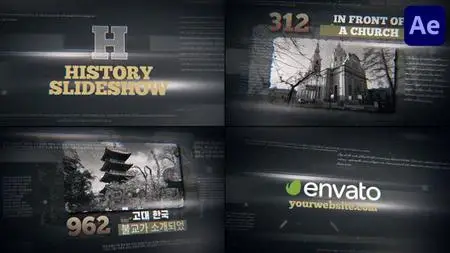 History Slideshow for After Effects 50564331