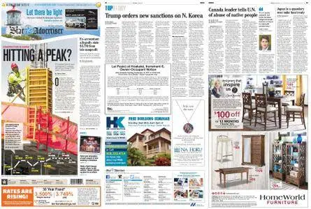 Honolulu Star-Advertiser – September 22, 2017