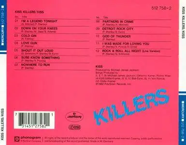 Kiss - Killers (1982)