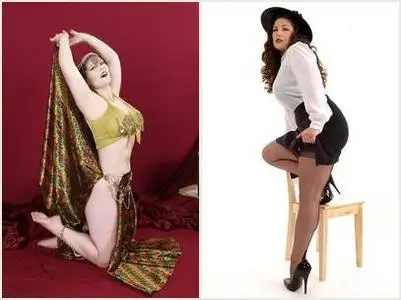 Kate`s PinUps: Belly Dancer & Sultry Silhouette (Set 5,6)