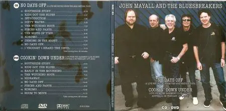 John Mayall & The Bluesbreakers - No Days Off & Cookin' Down Under (2003) [CD & DVD]