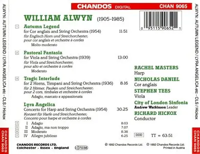 William Alwyn - Autumn Legend; Pastoral Fantasia; Tragic Interlude; Lyra Angelica (Conductor: Richard Hickox)