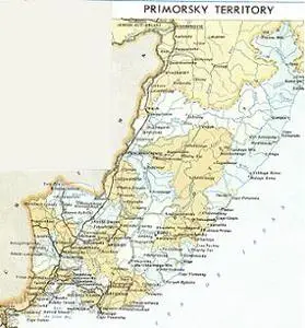 Primorsky Territory on the Maps (english)