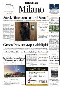 la Repubblica Milano - 8 Settembre 2021