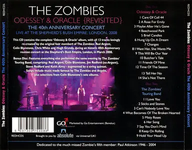 The Zombies - Odessey & Oracle {Revisited} (2009) [The 40th Anniversary Concert, Live at the Shepherd's Bush Empire] 2CD + DVD5