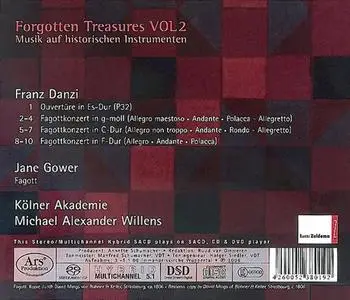 Michael Alexander Willens, Kölner Akademie - Forgotten Treasures, Vol. 2 - Franz Danzi: Fagottkonzerte (2006)