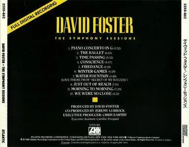 David Foster - The Symphony Sessions (1988) {Japan 1st Press}