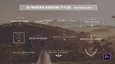 VideoHive - Wedding Titles 22807684