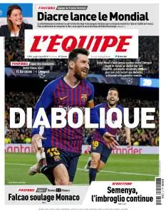 L’equipe du Jeudi 2 Mai 2019