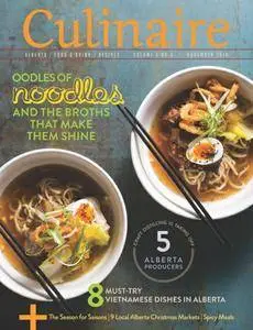Culinaire Magazine - November 2016