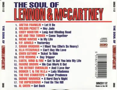 Various Artists - The Soul Of Lennon & McCartney (1995)