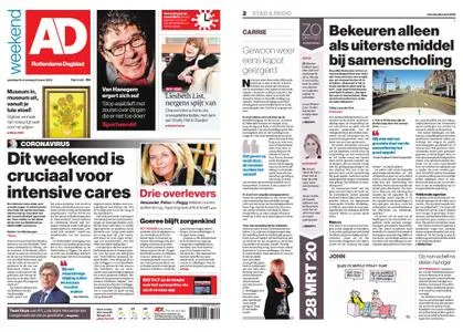 Algemeen Dagblad - Hoeksche Waard – 28 maart 2020